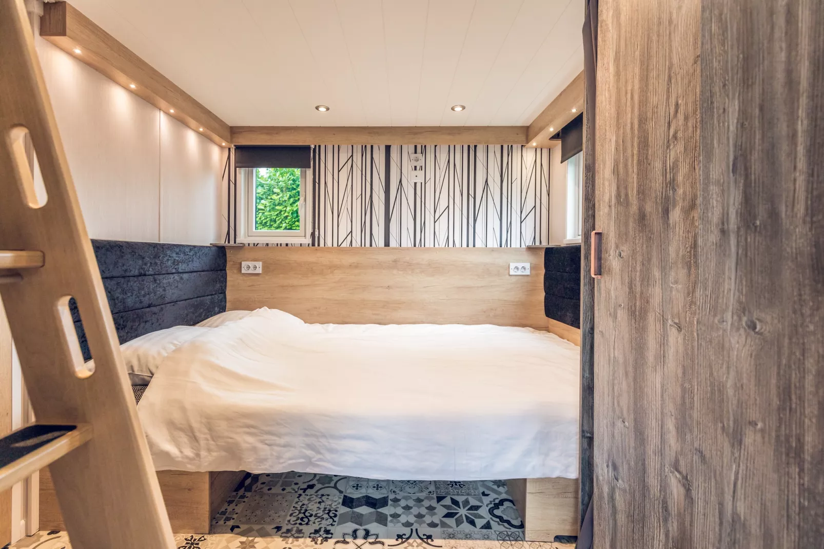 Tinyhouse 'Egel' | 2 - 4 persons-Slaapkamer
