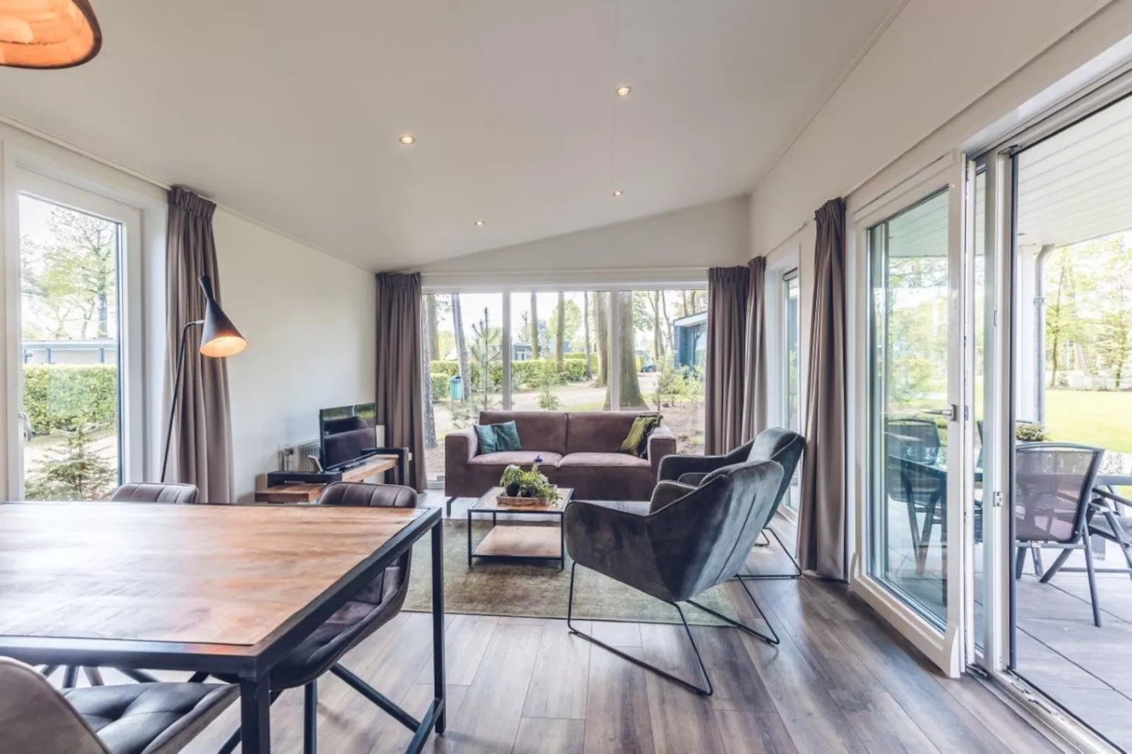 Bosvilla | 2 - 4 persons-Woonkamer