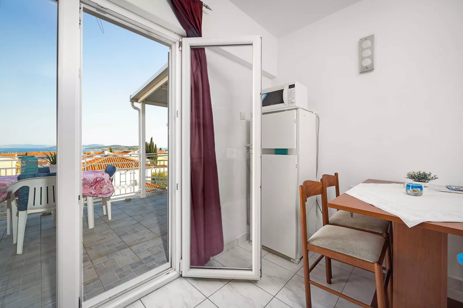 Apartments Anna - Studio Apartment-Terrasbalkon