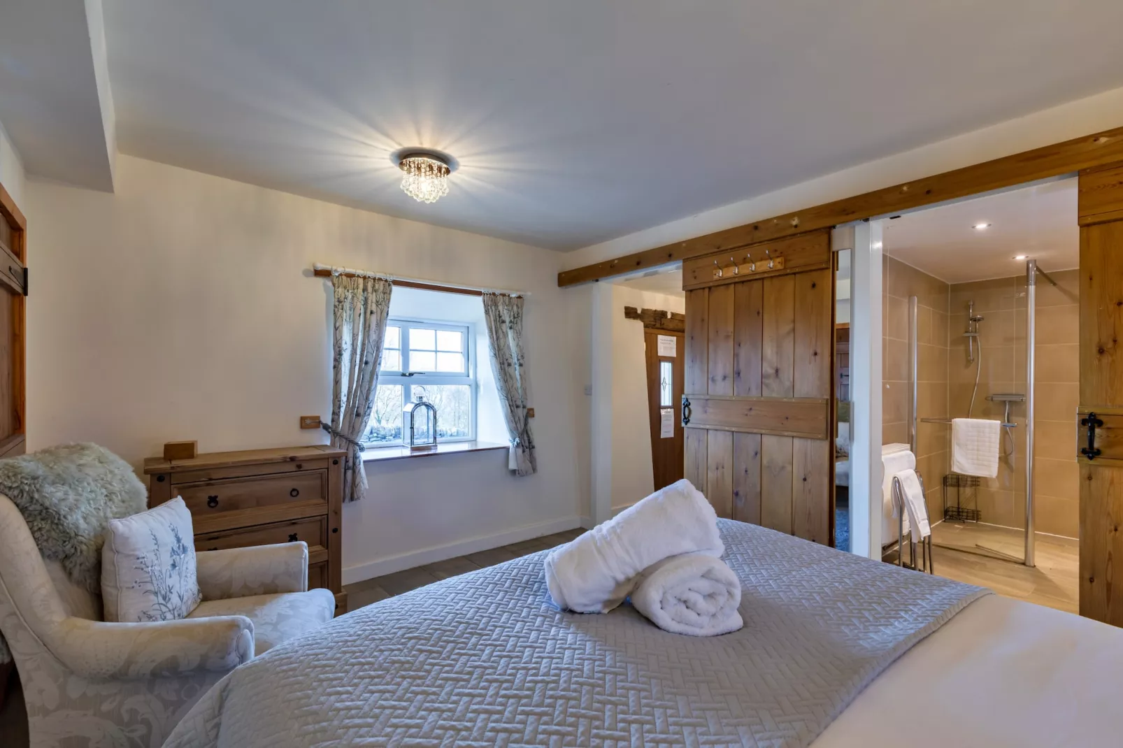 The Stables at Brambles Farm-Slaapkamer