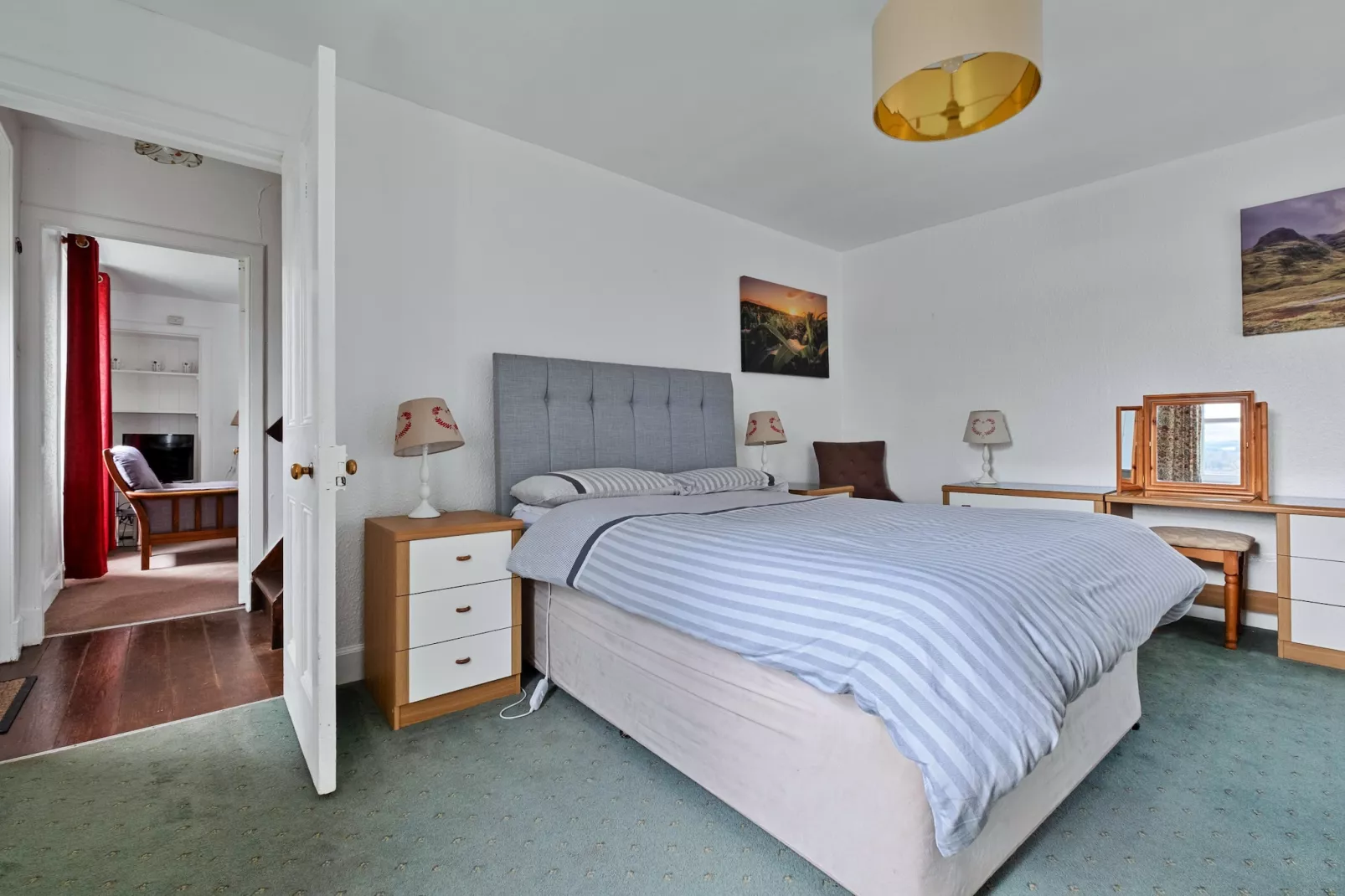 Lochead Cottage-Slaapkamer