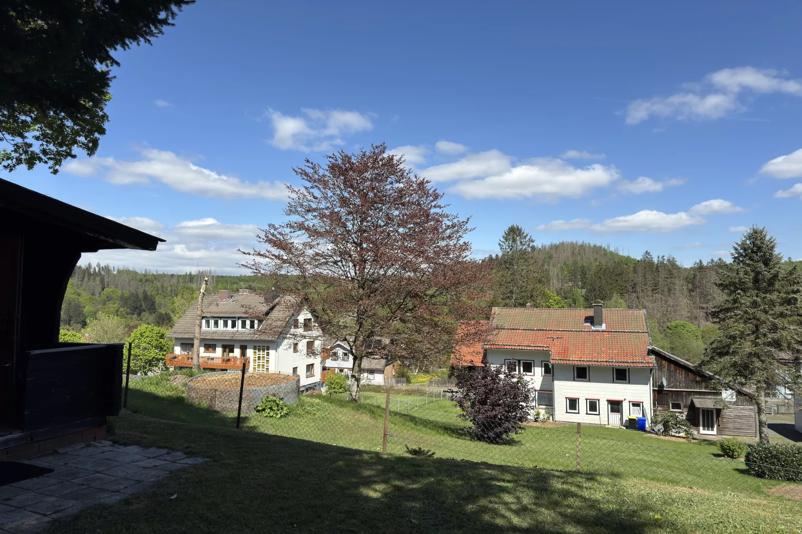 Bärenhütte 6 Personen-Tuinen zomer