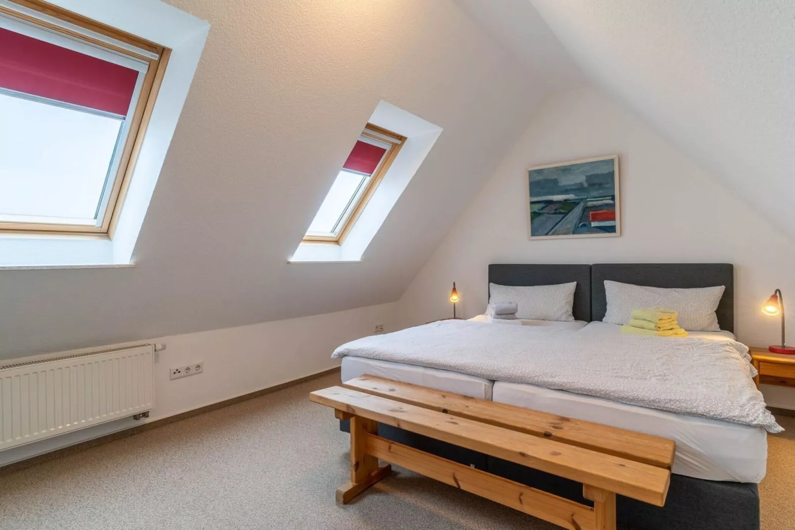 Reihenhaus Deichblick 6 Pers-Slaapkamer