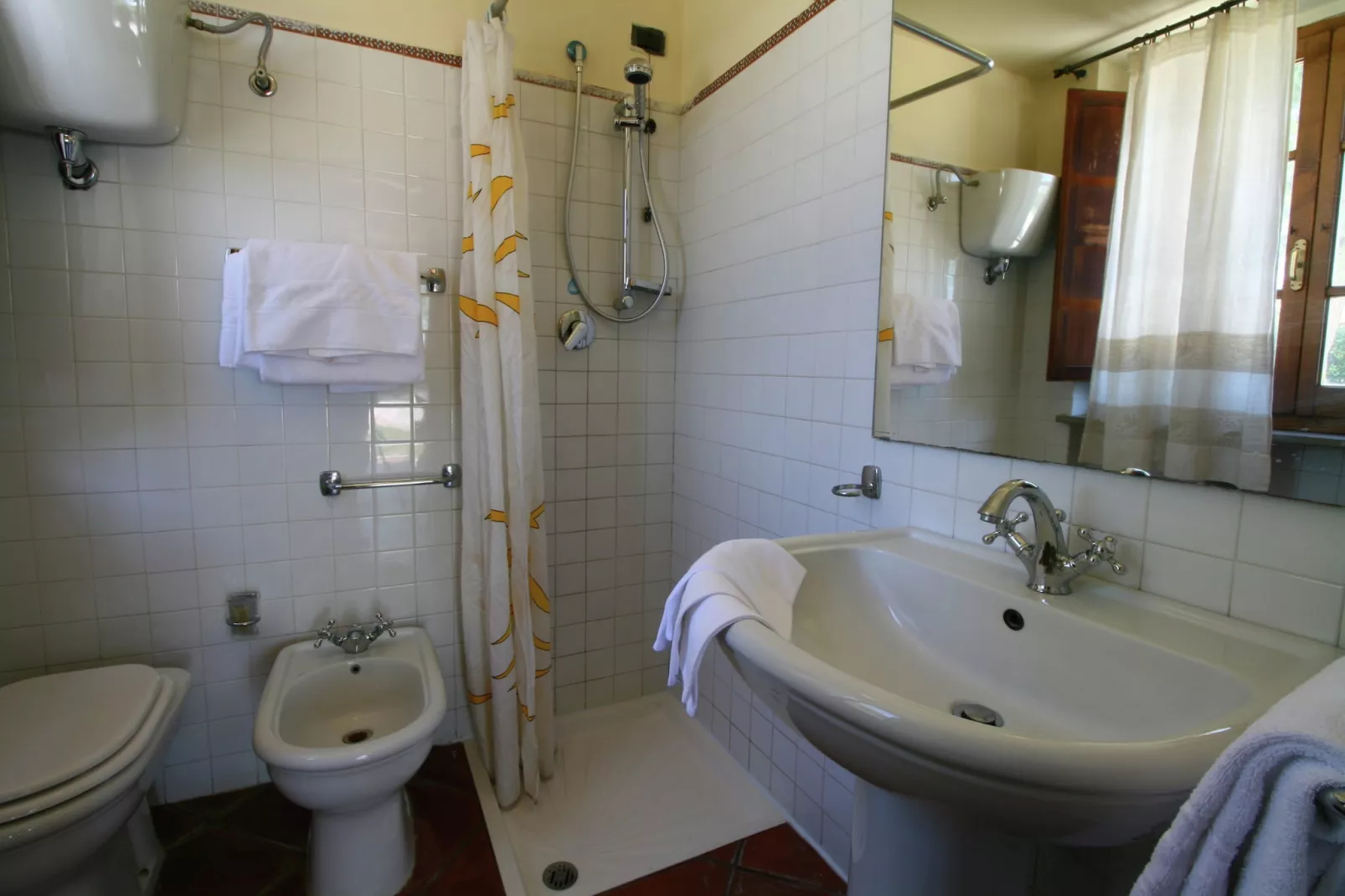 Monolocale-Badkamer
