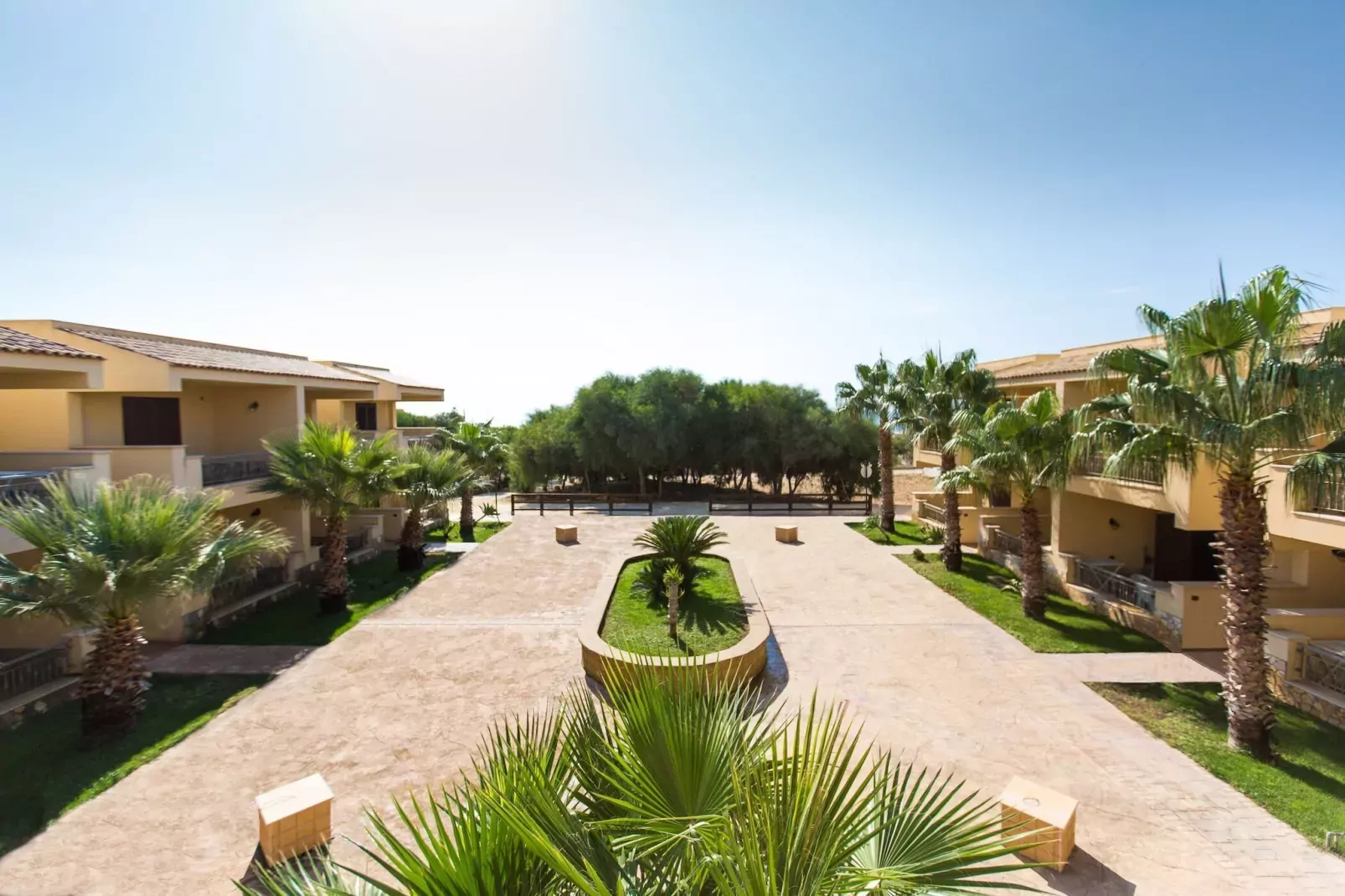 Residence Triscina Mare - Monolocale 2 vista mare frontale-Gebieden zomer 1km