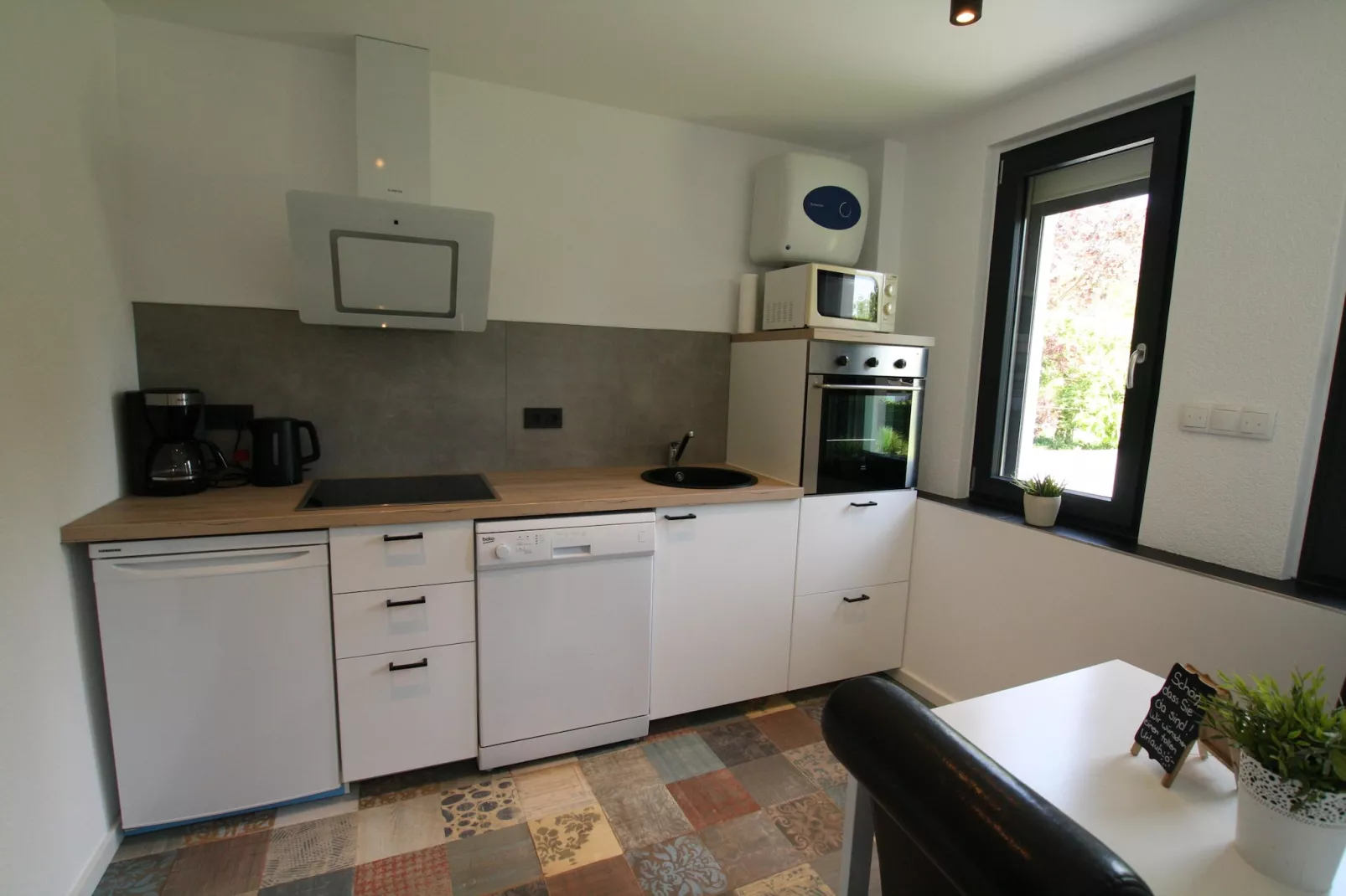 Ferienhaus mit Wasserblick 3 Pers-Keuken