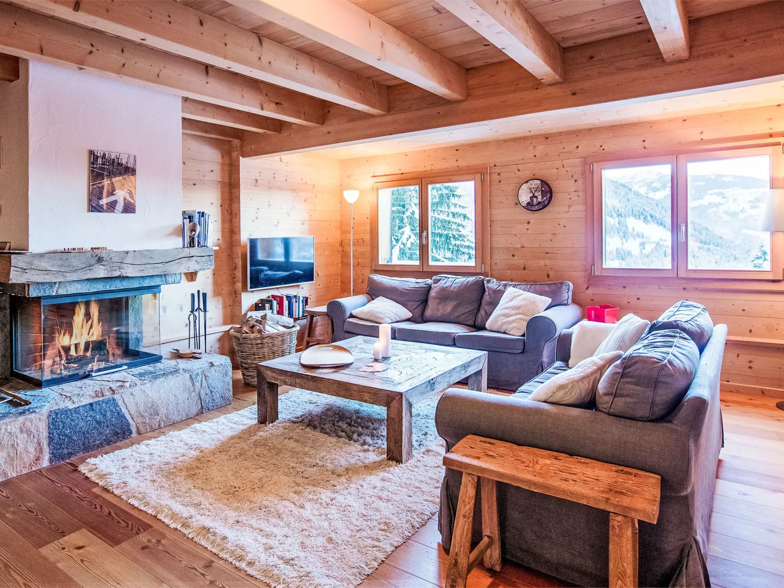 Chalet Casablanca-Binnen