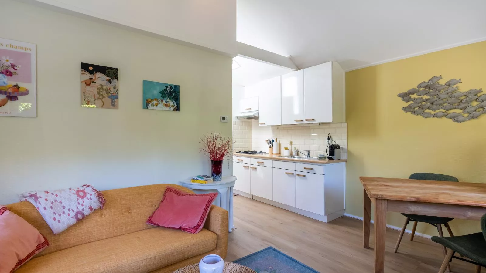 De Groeter Lodge-Woonkamer