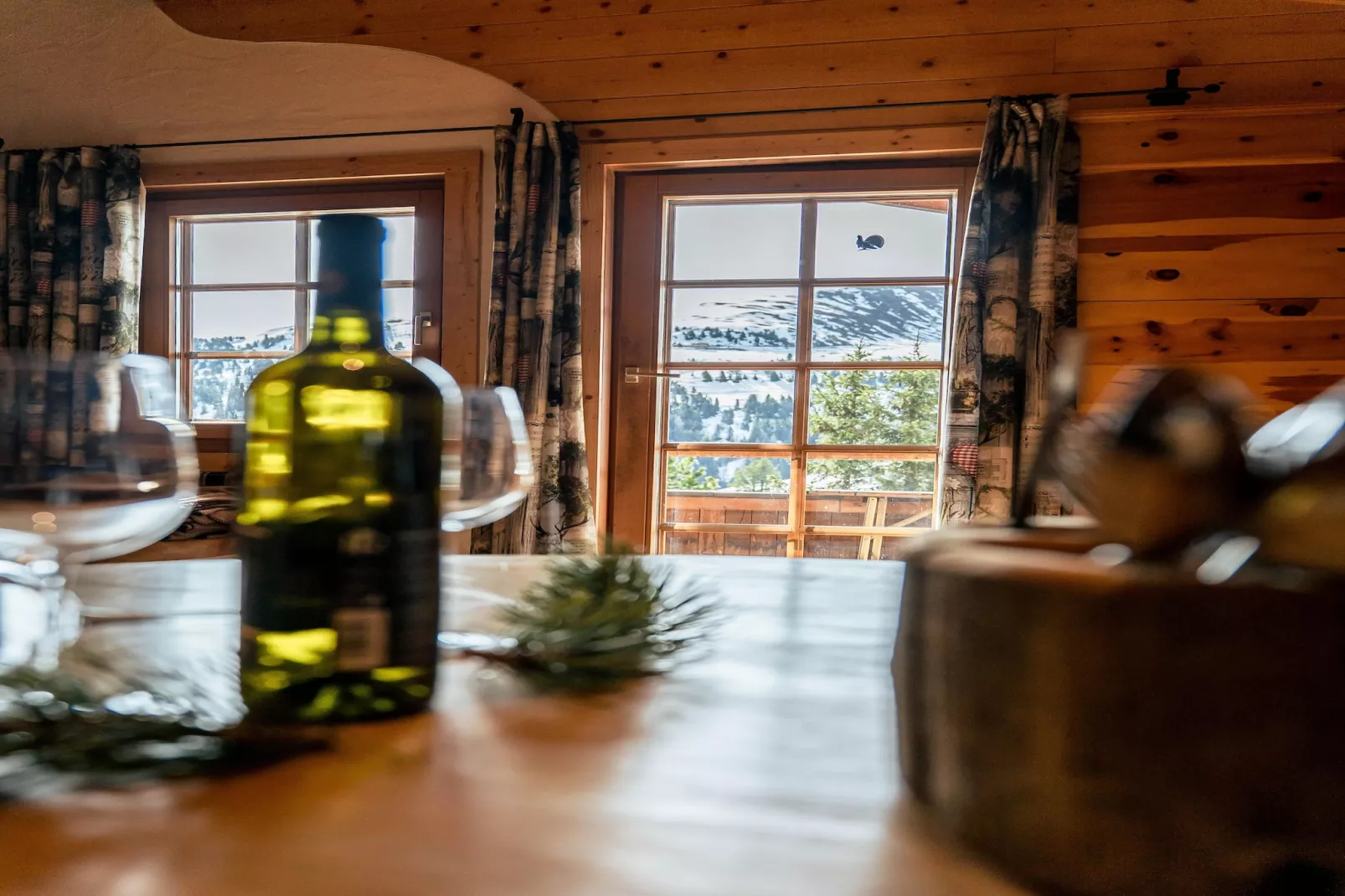 Edelweisshütte-Eetkamer