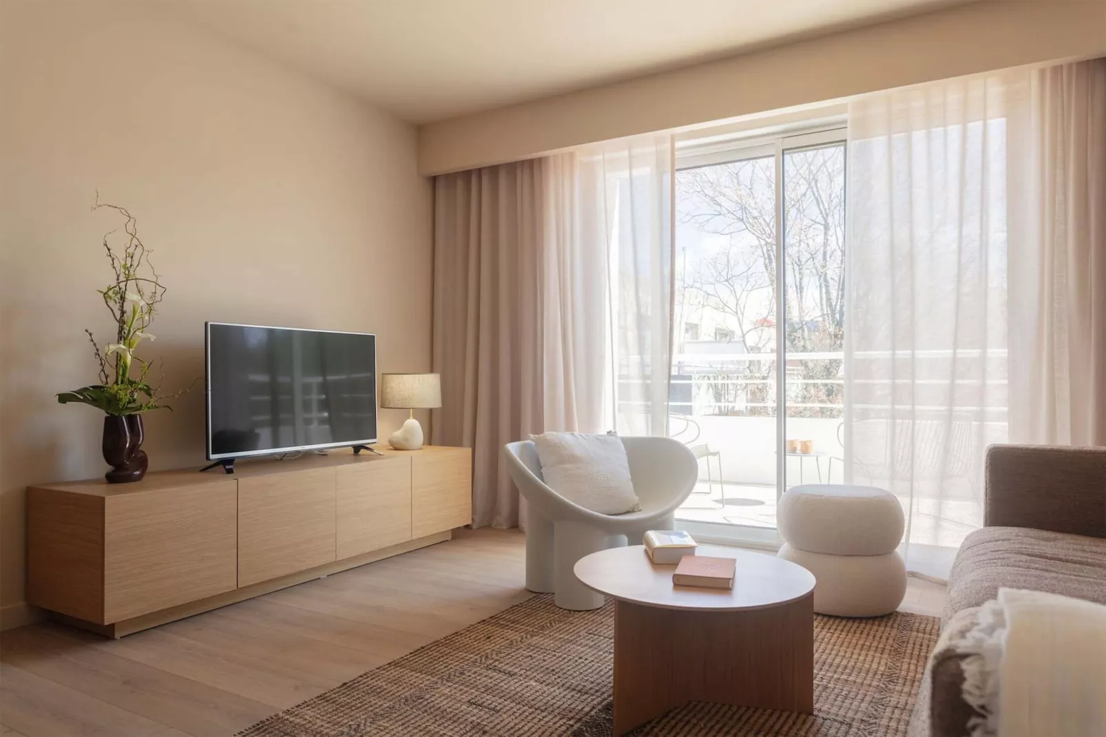 Appartements Horizon Resort- Apartment-Woonkamer