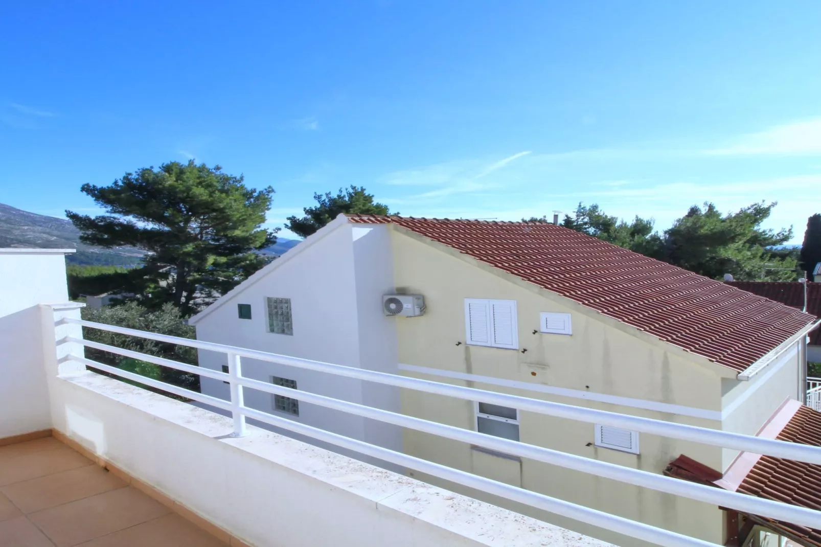 Apartments Marković Orebić- One Bedroom Apartment with Terrace and Sea View (A3)-Buitenlucht