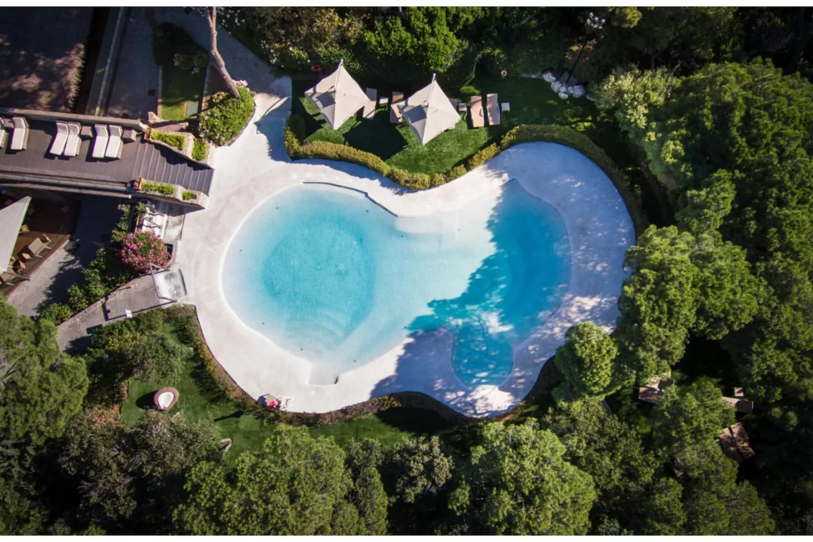 ROCCAMARE RESORT 1-Zi-App Studio Deluxe BK/TE 28 qm-Zwembad