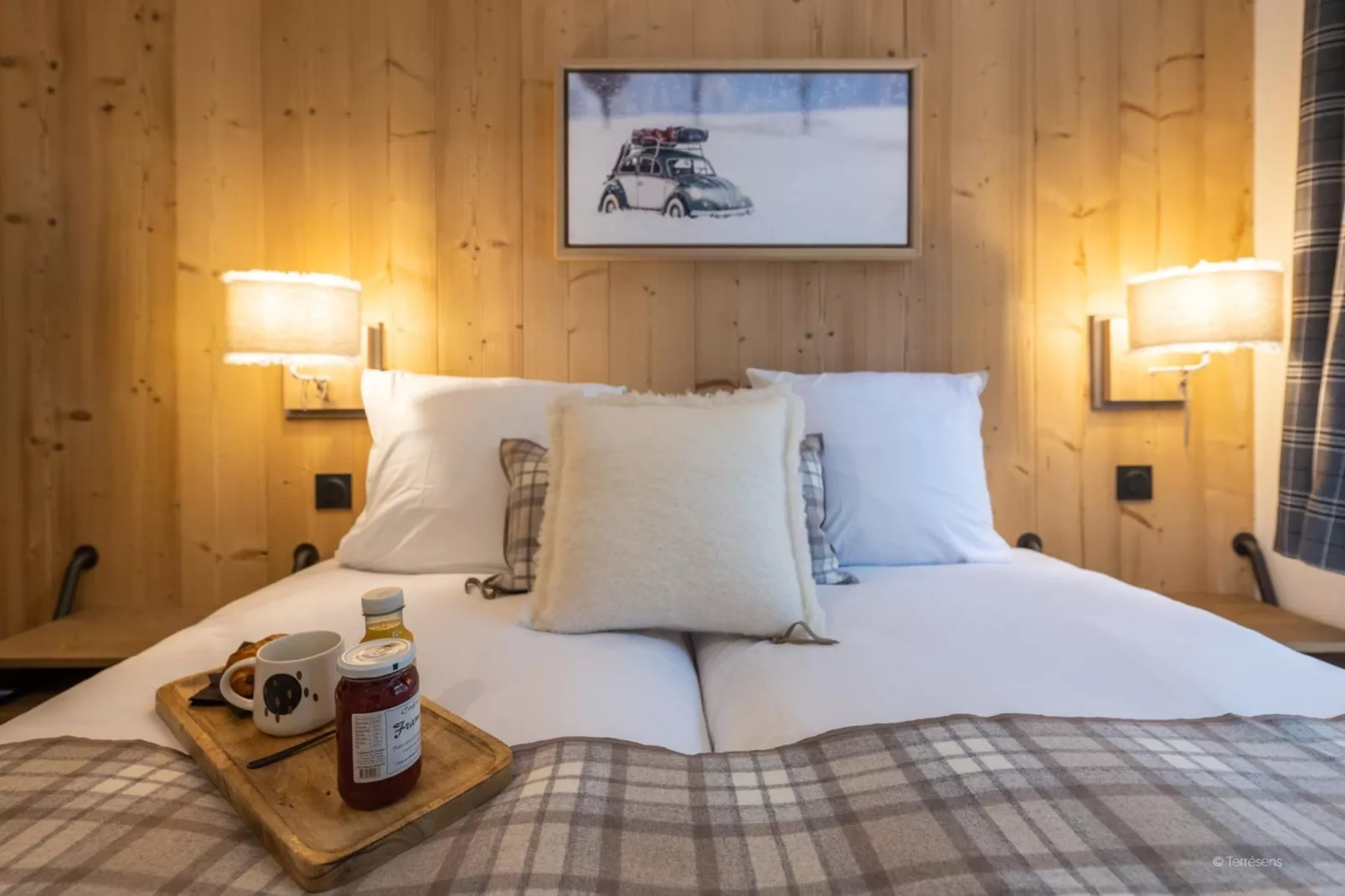 SERRE CHEVALIER Le Cristal Lodge-S12S-Slaapkamer