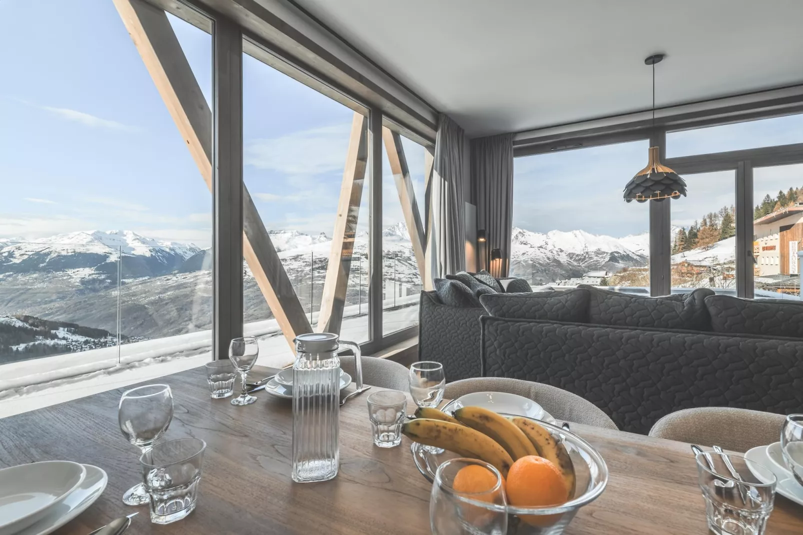 Résidence PLAN PEISEY Le Quartz -A48S-Eetkamer
