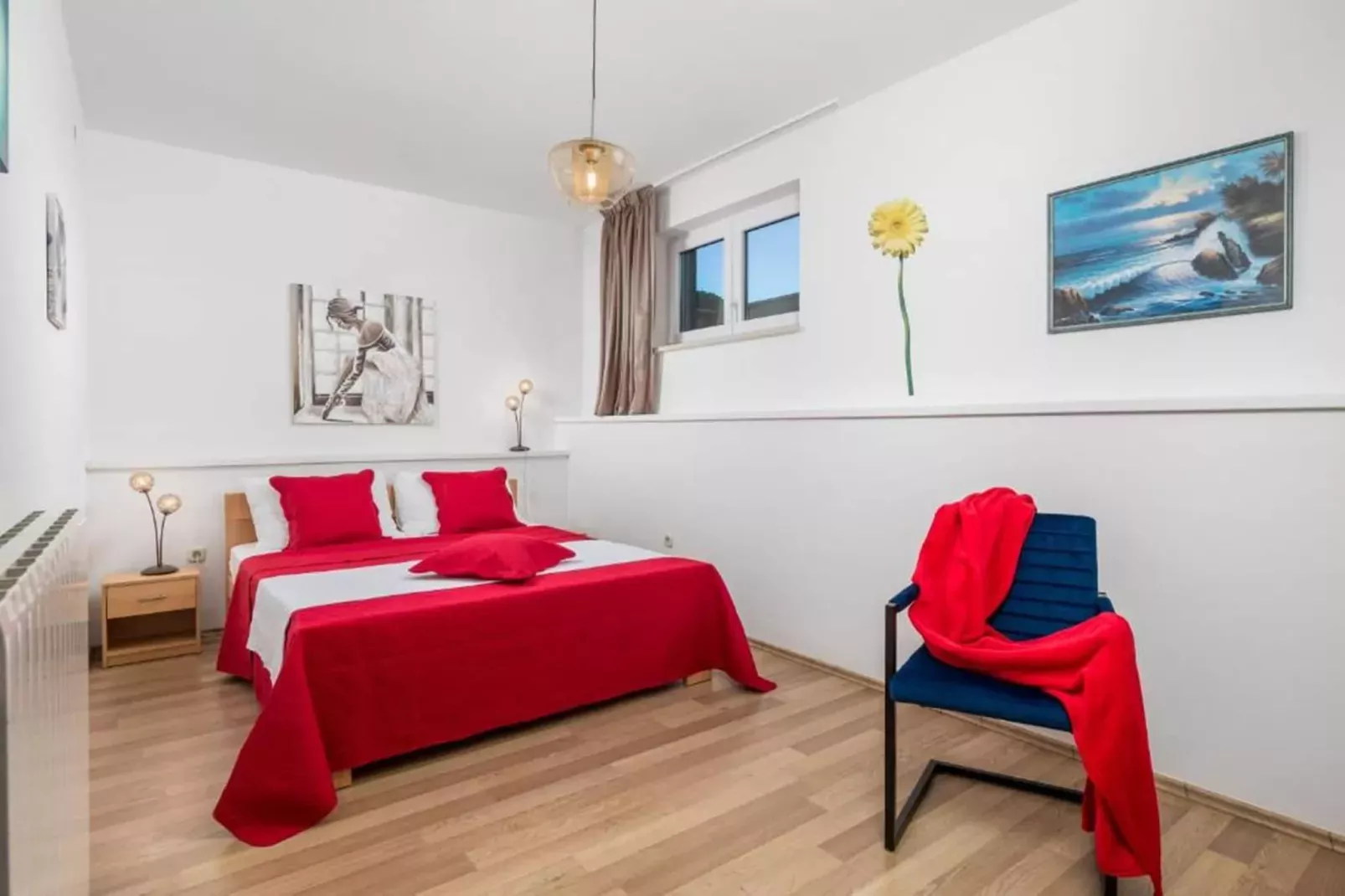 Apartment Slavica 1 - Red Paradise-Slaapkamer
