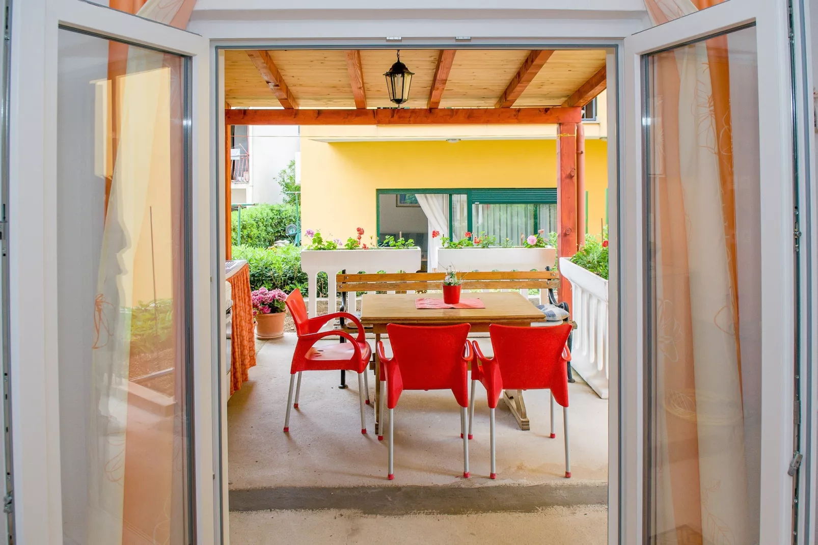 Apartments Anita-Triple room with terrace-Terras