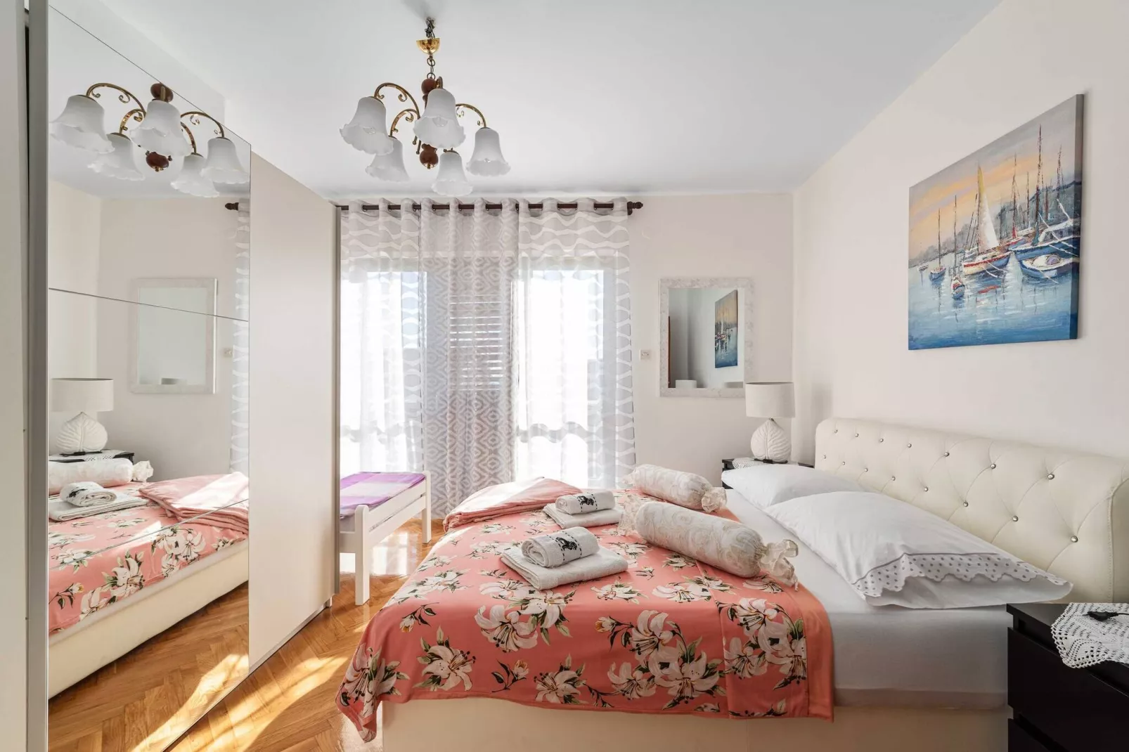 Apartments Barbarella - Three Bedroom Apartment A2-Slaapkamer