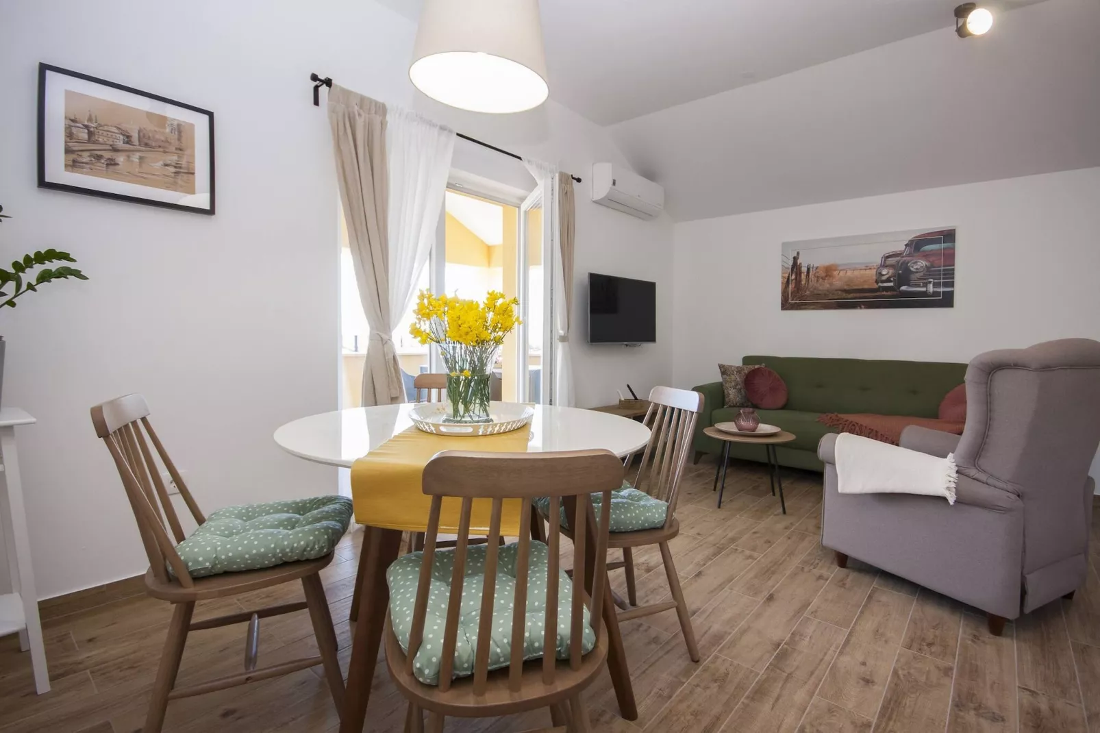 Apartments Tonia - Apartment Mala A1-Eetkamer