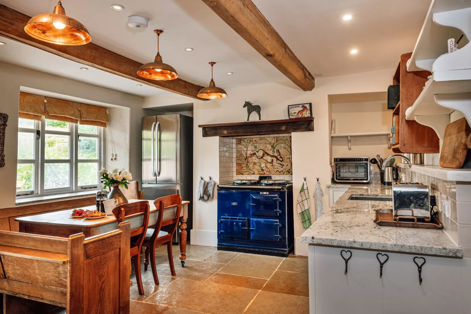 Beili Glas Cottage-Keuken