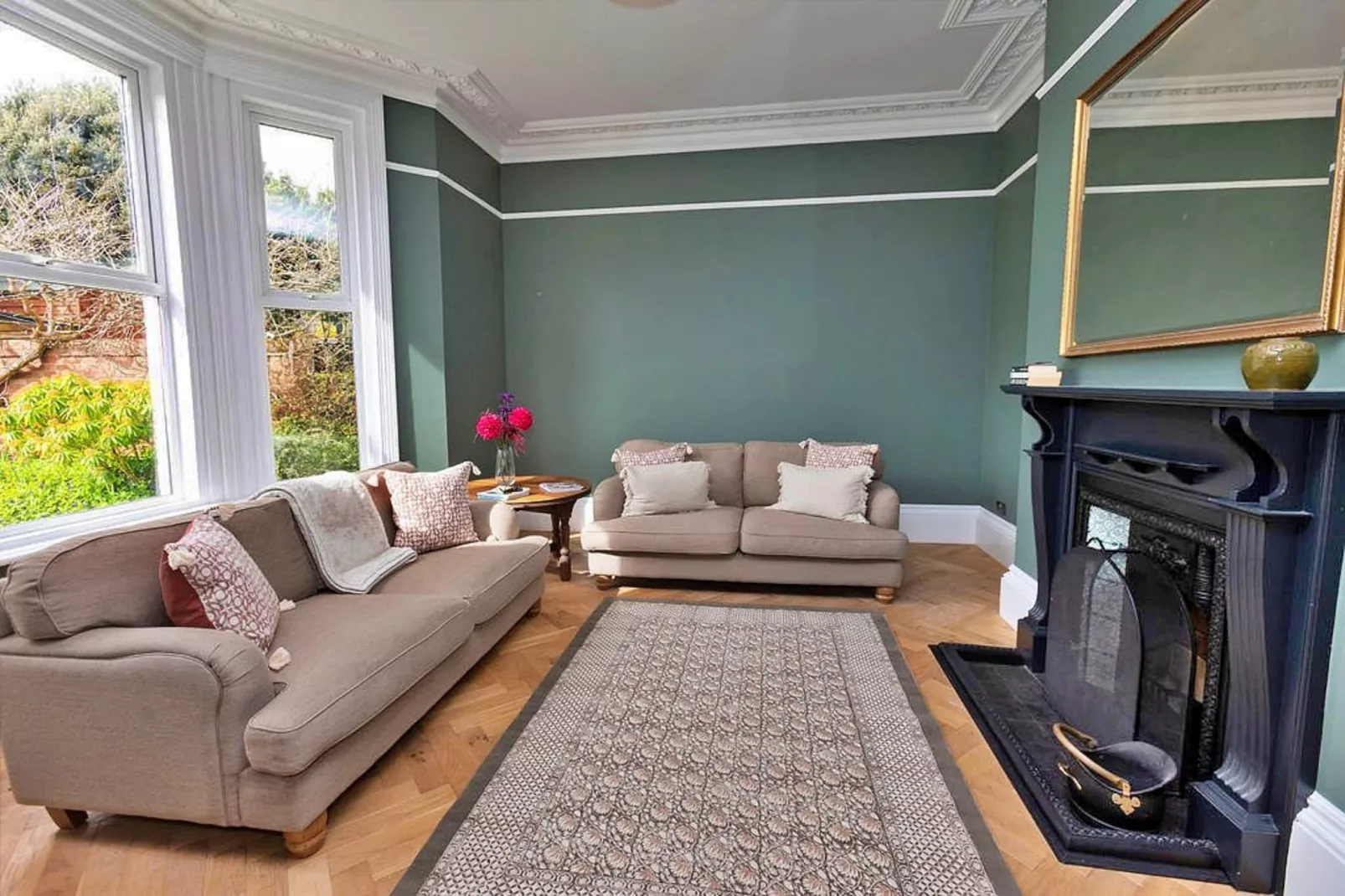 Portland House-Woonkamer