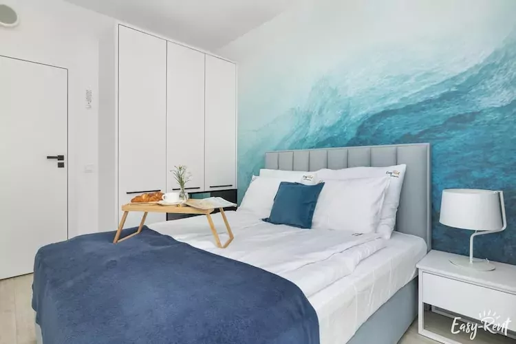 Apartament Szczecińska 3/206 Niechorze-Slaapkamer