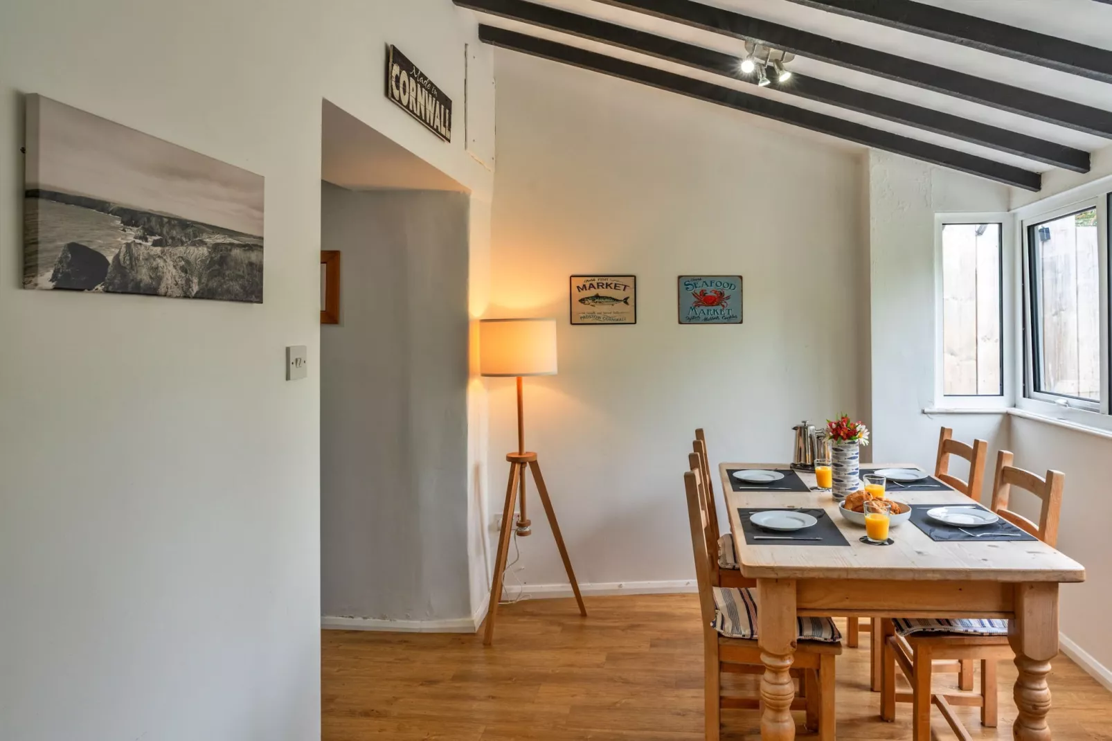 Porth Cottage-Eetkamer