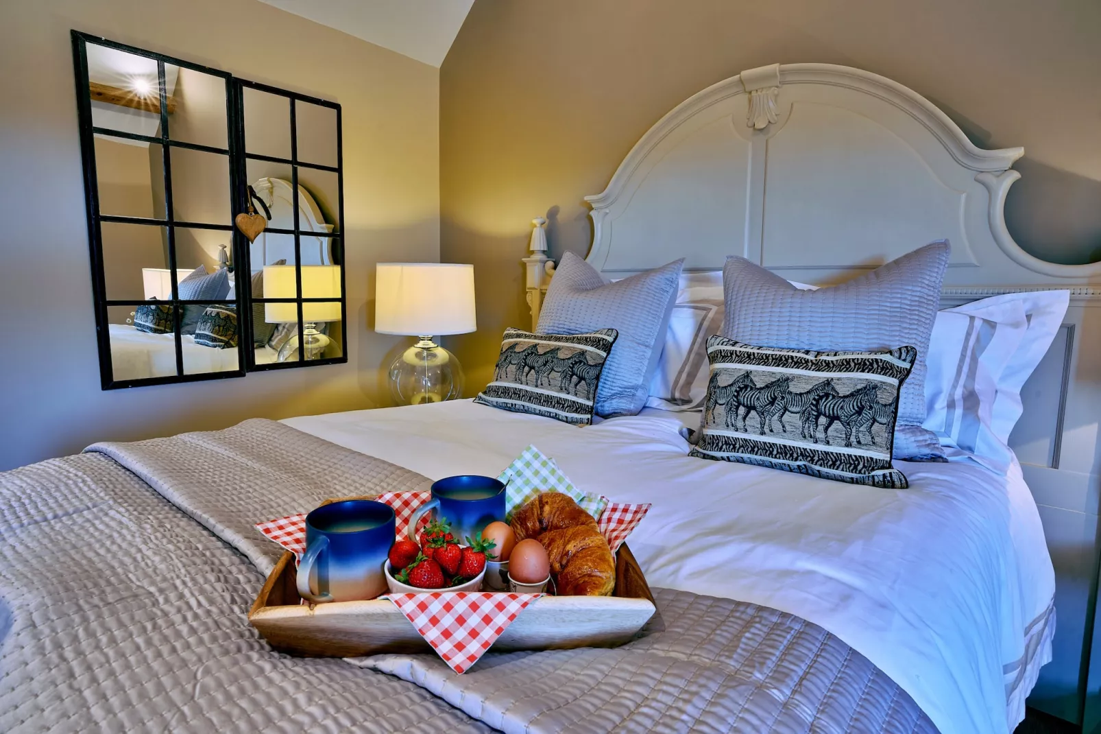 The Shooting Lodge at Mount Pleasant Barns-Slaapkamer
