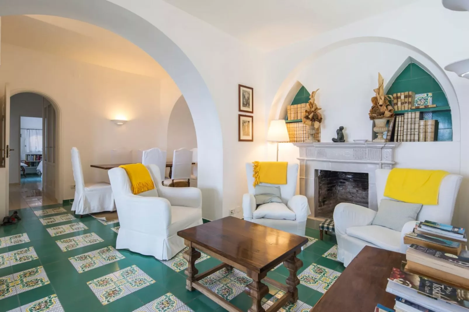 Villa San Montano-Woonkamer