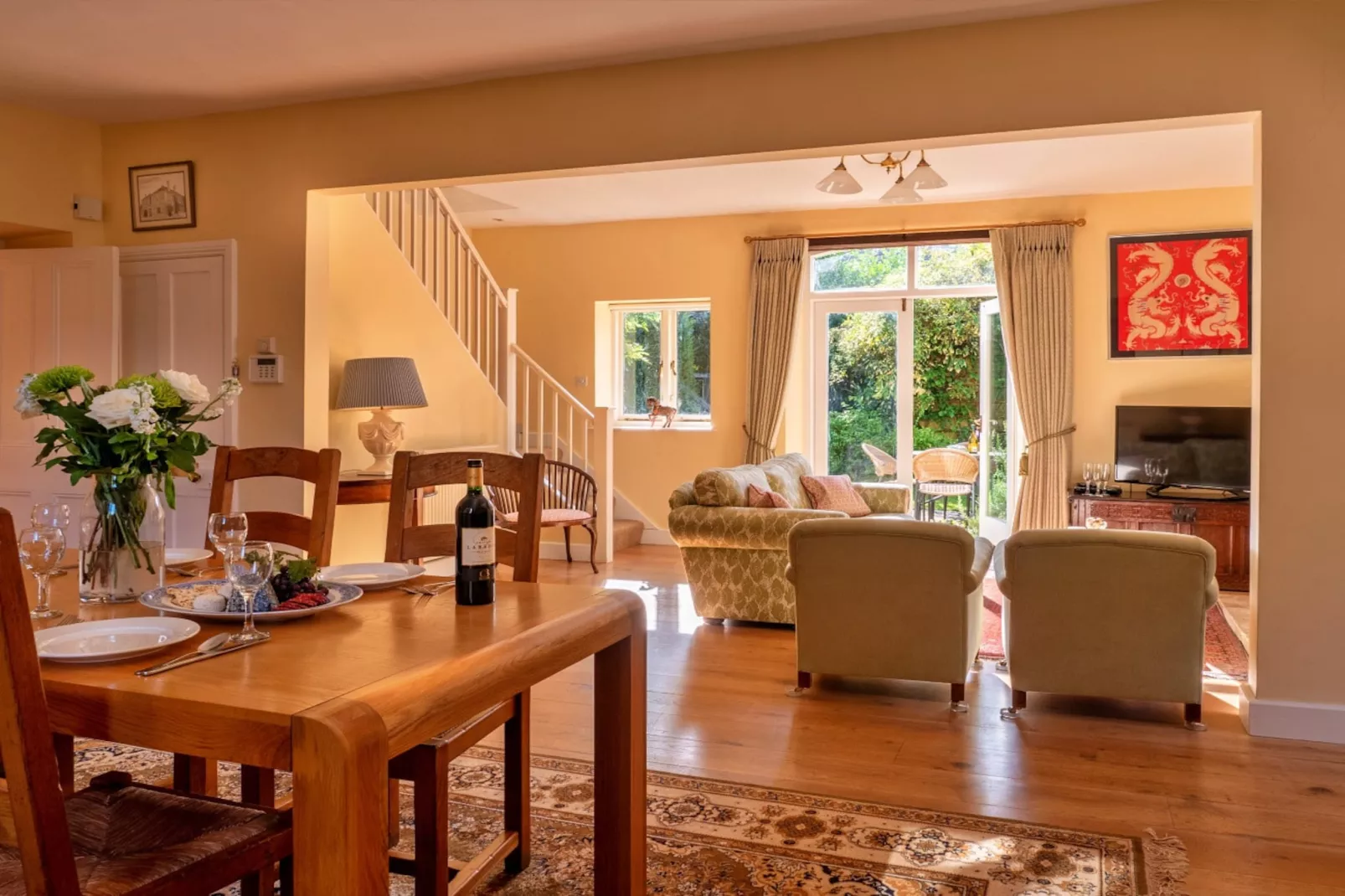 Lodge Cottage-Eetkamer