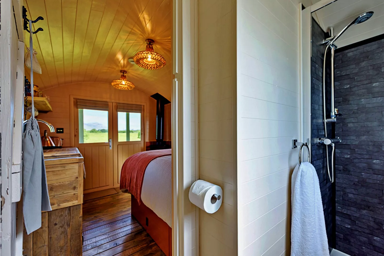 'Marared' Gypsy Hut-Badkamer