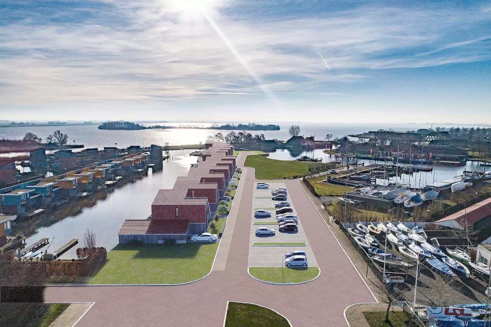 Het Heegermeer-Gebieden zomer 5km