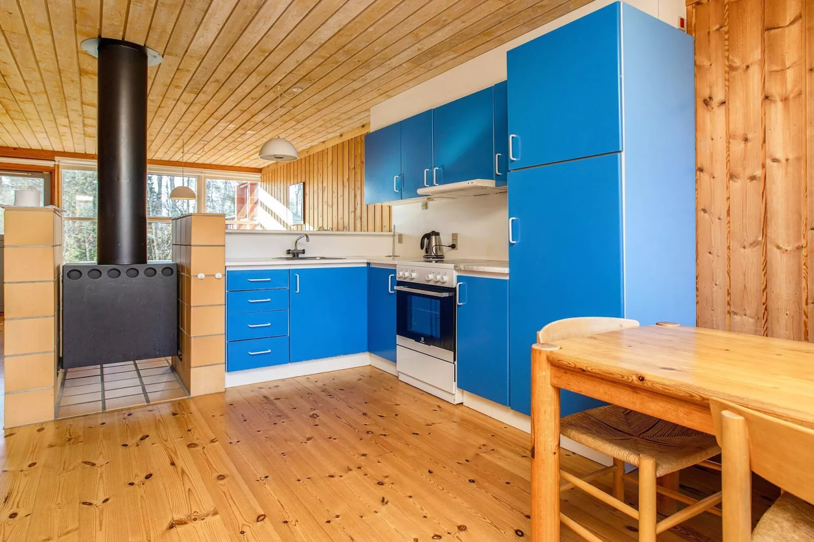 3 room, close to the sea/dike-Binnen