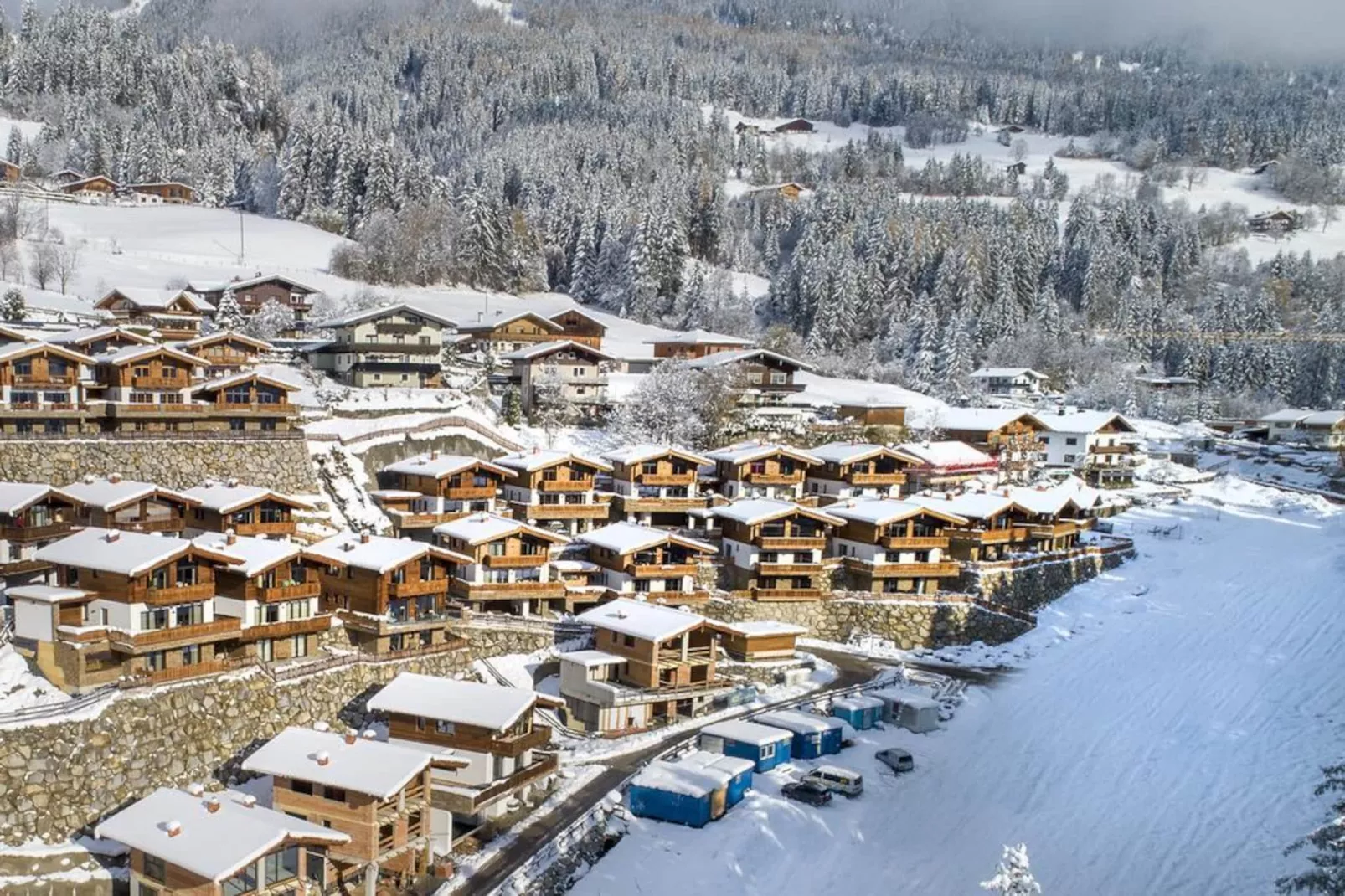 Nationalpark Chalet Keeseck-Exterieur winter