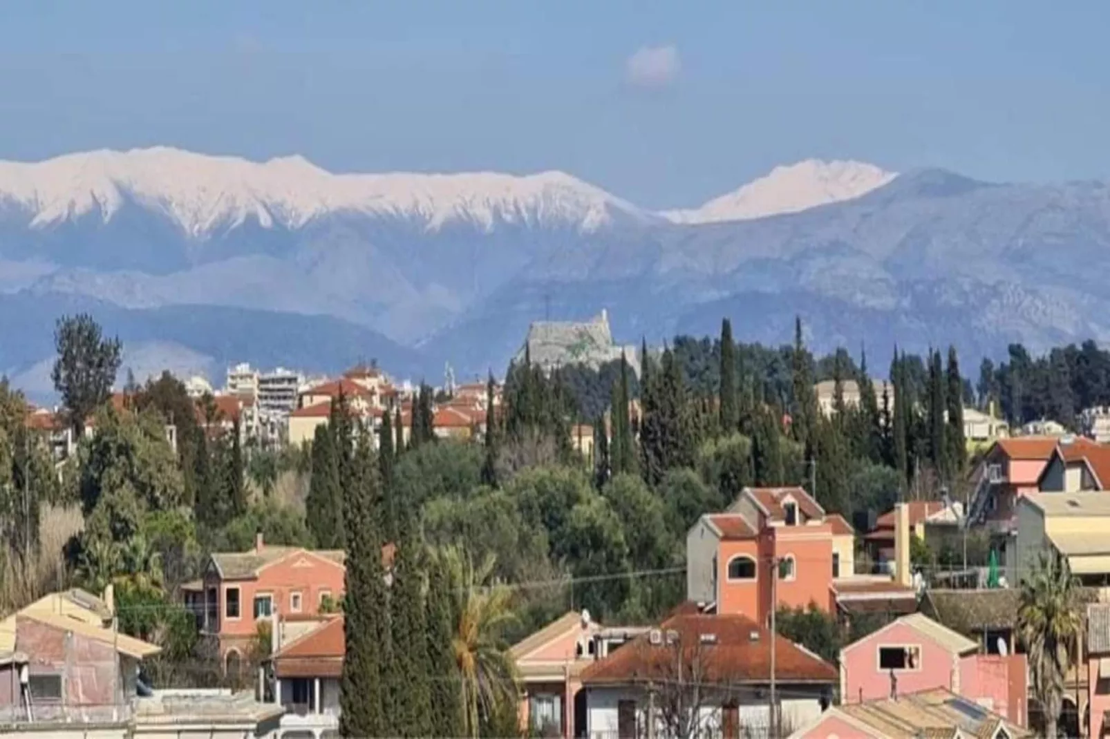 Benitses Apartment Corfu-Gebieden zomer 20km