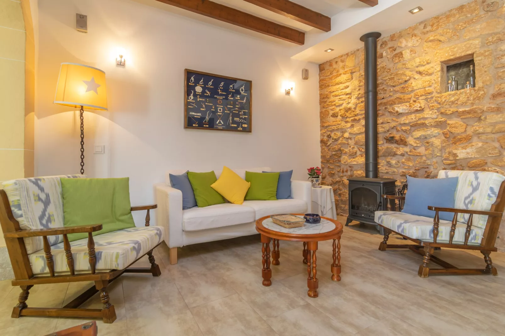 Vila Ca Shermano-Woonkamer