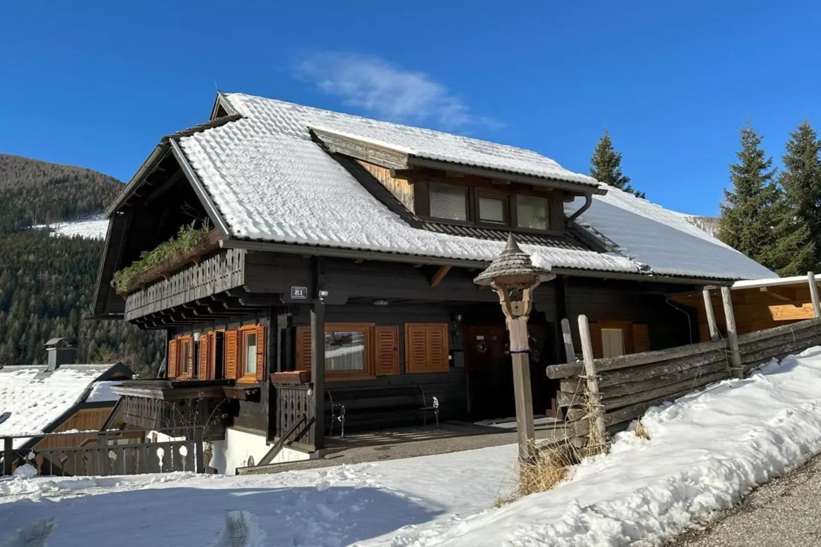 Chalet Mallnock-Exterieur winter