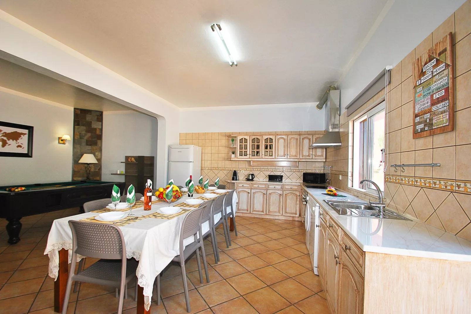 Villa Zanzibar-Eetkamer