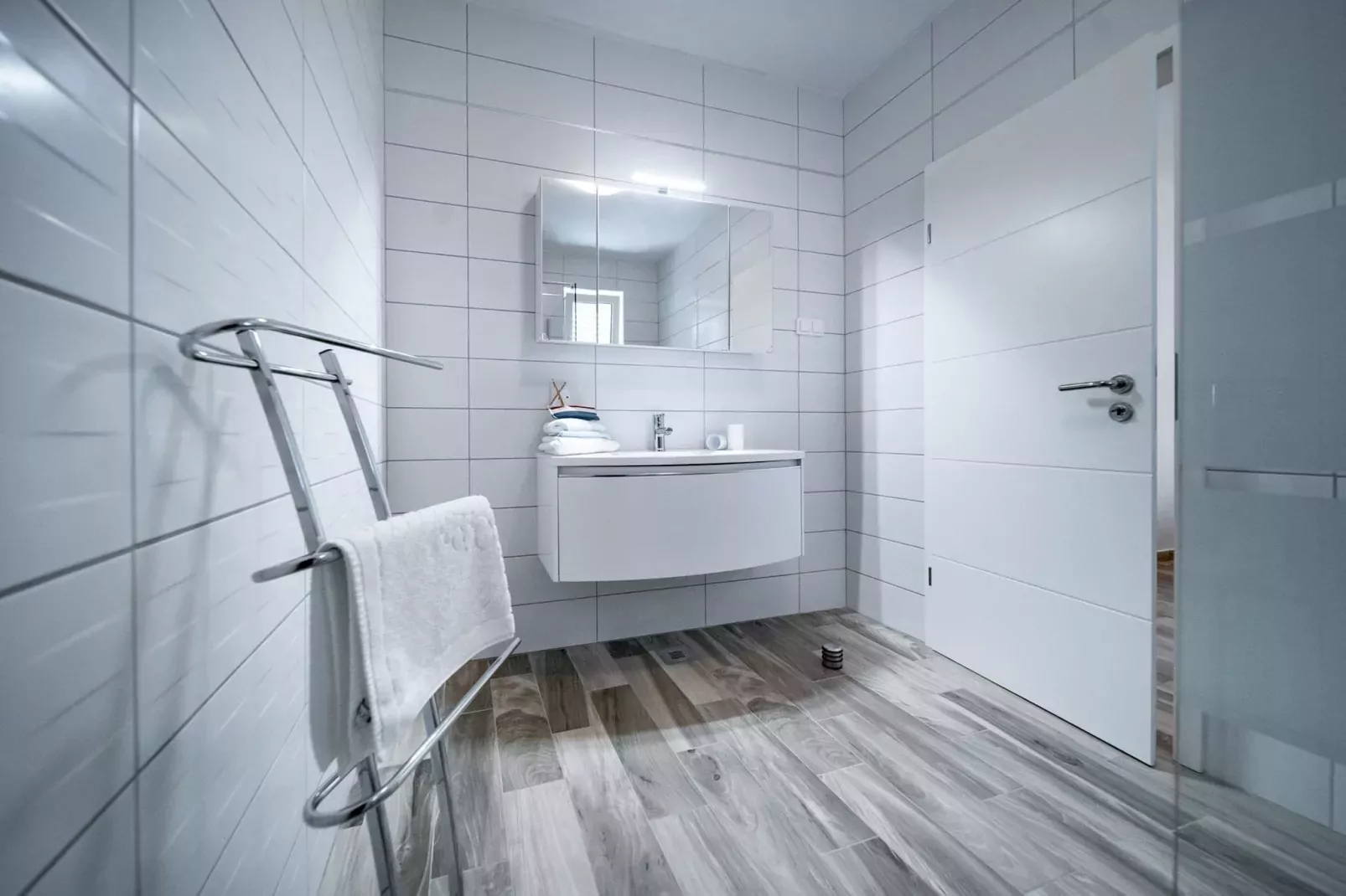 Villa Guliva - Apartment Blue Sea with Sea View-Badkamer