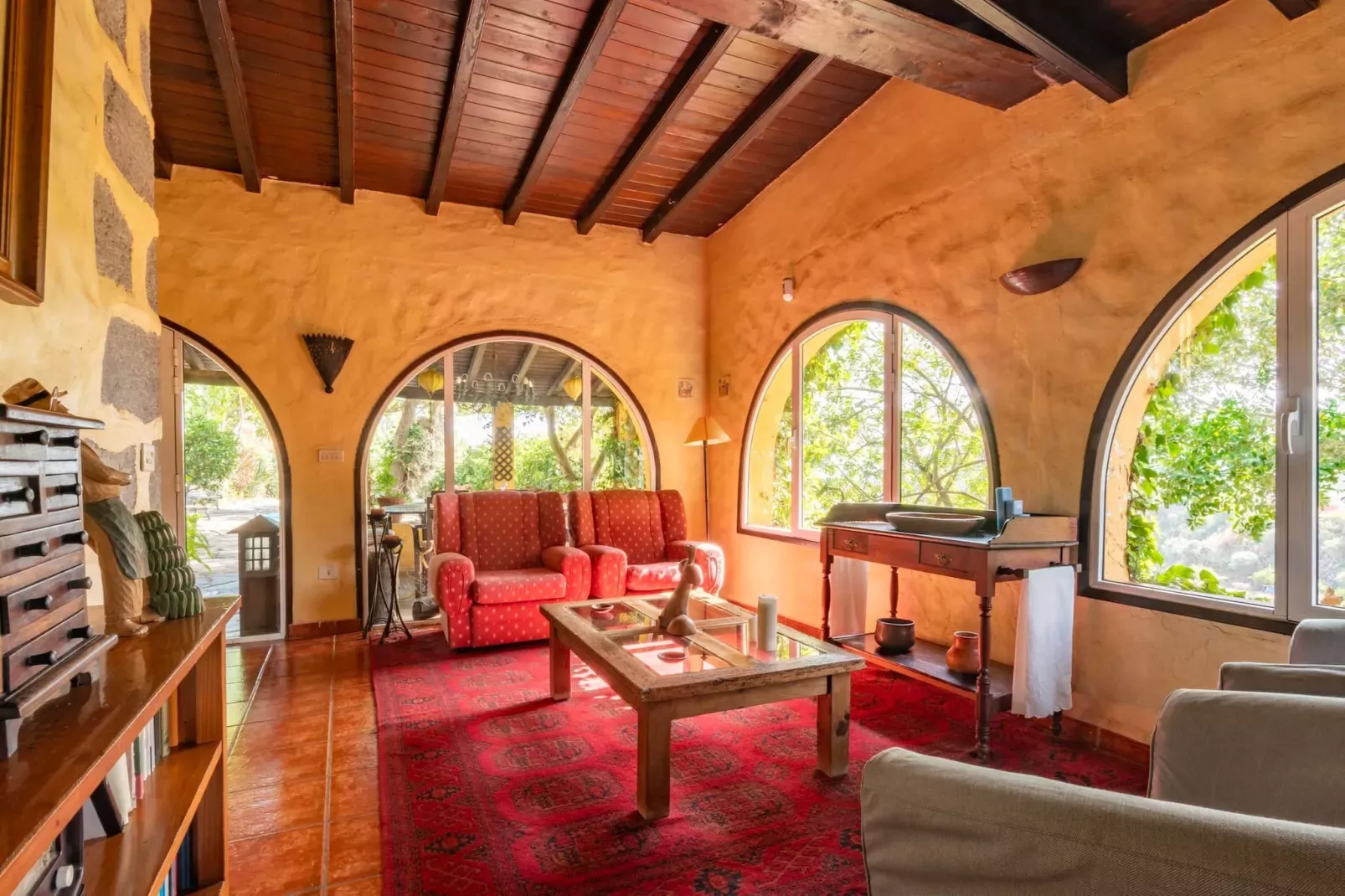 GC0125 Casa Los Arcos-Woonkamer