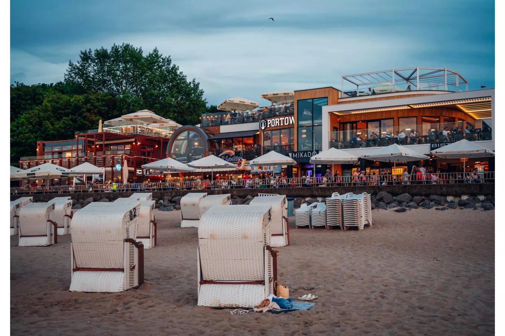 Apartmentanlage Boulevard - Standard-Gebieden zomer 5km