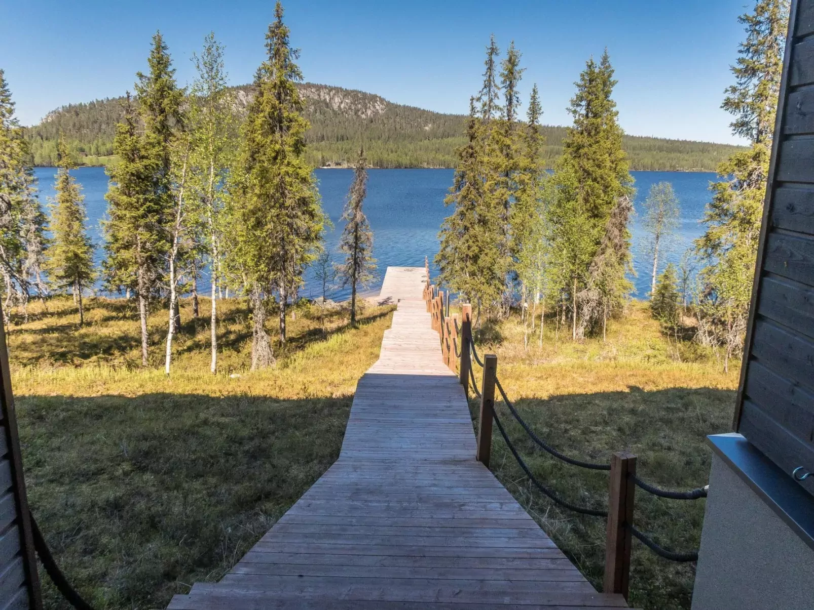 Holy lake rantasauna-Buiten