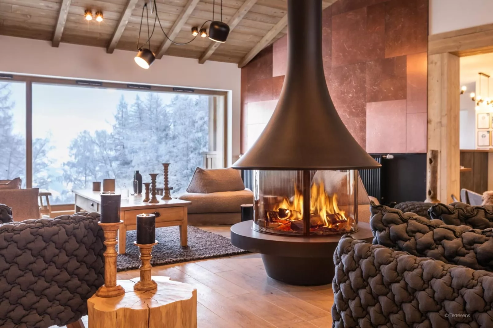 PLAGNE MONTALBERT Le Snoroc- A48P-Woonkamer