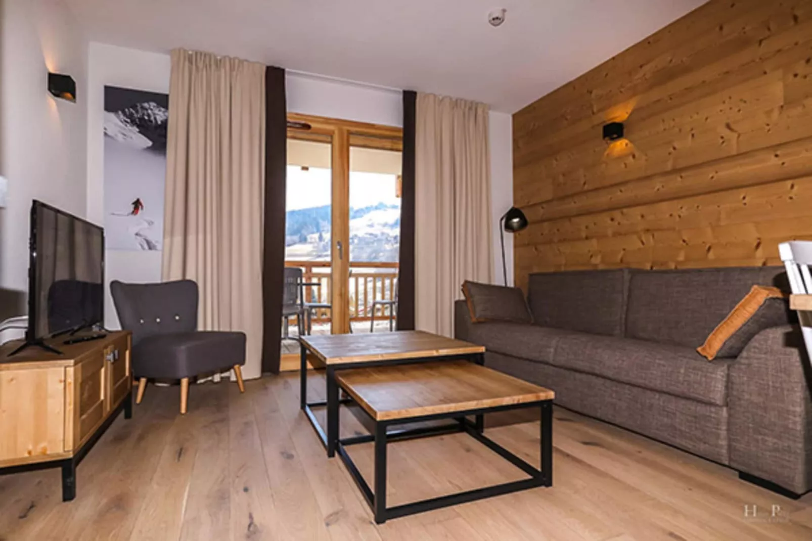 COMBLOUX Les Fermes du Mont Blanc - A24P-Woonkamer