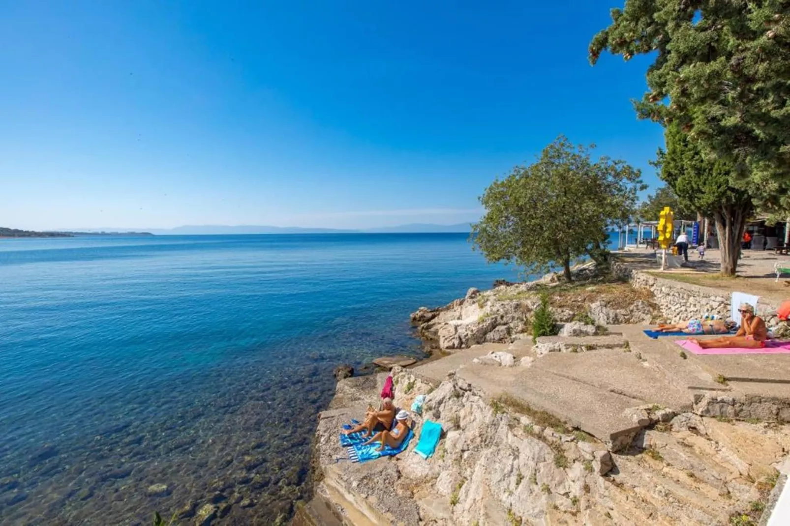Apartment Slavica 2 - Blue Dream-Uitzicht zomer