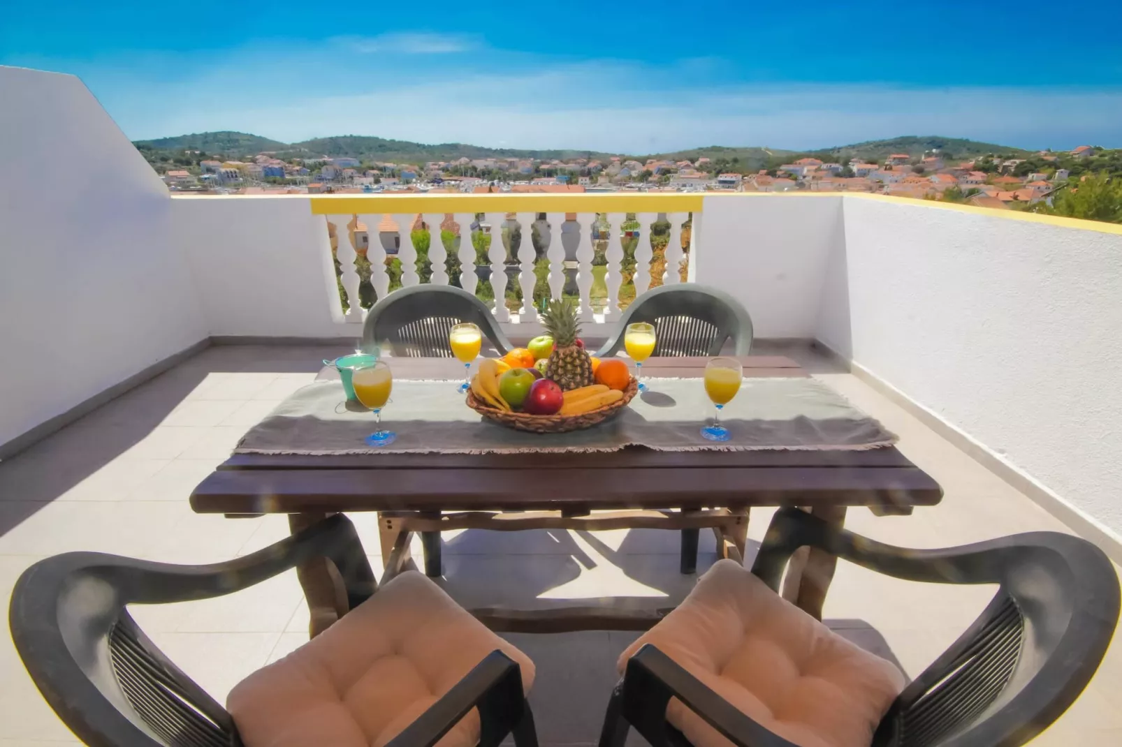 Apartments Horvat - Green-Terrasbalkon