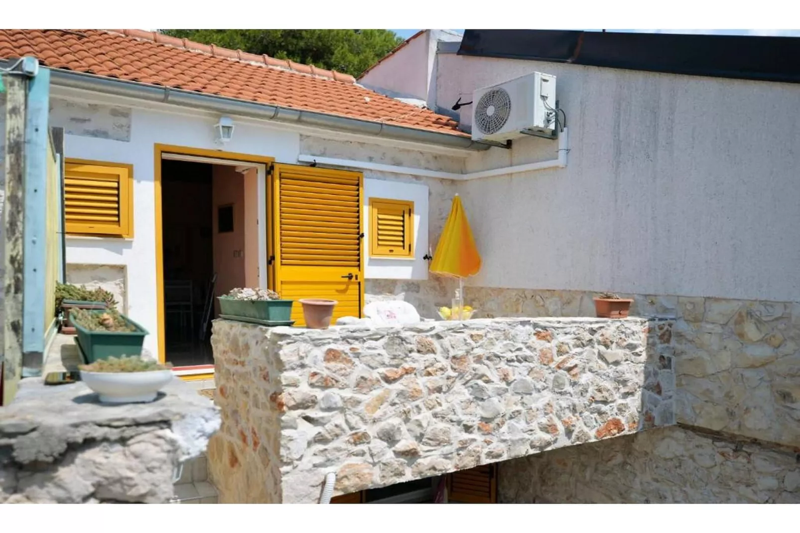 Apartments Sunce - Yellow A1-Terrasbalkon