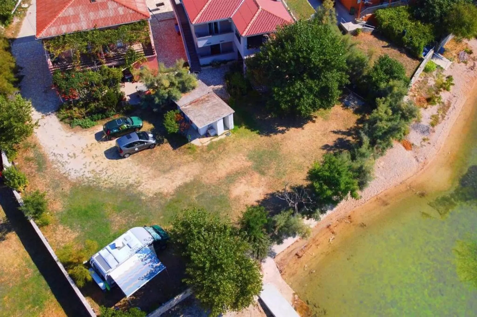Apartments Dubravica - studio apartment-Buitenlucht