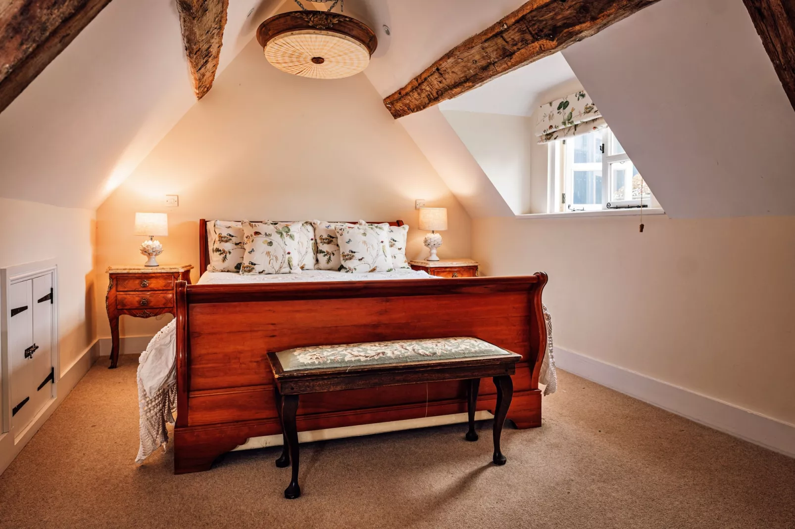 Beili Glas Cottage-Slaapkamer