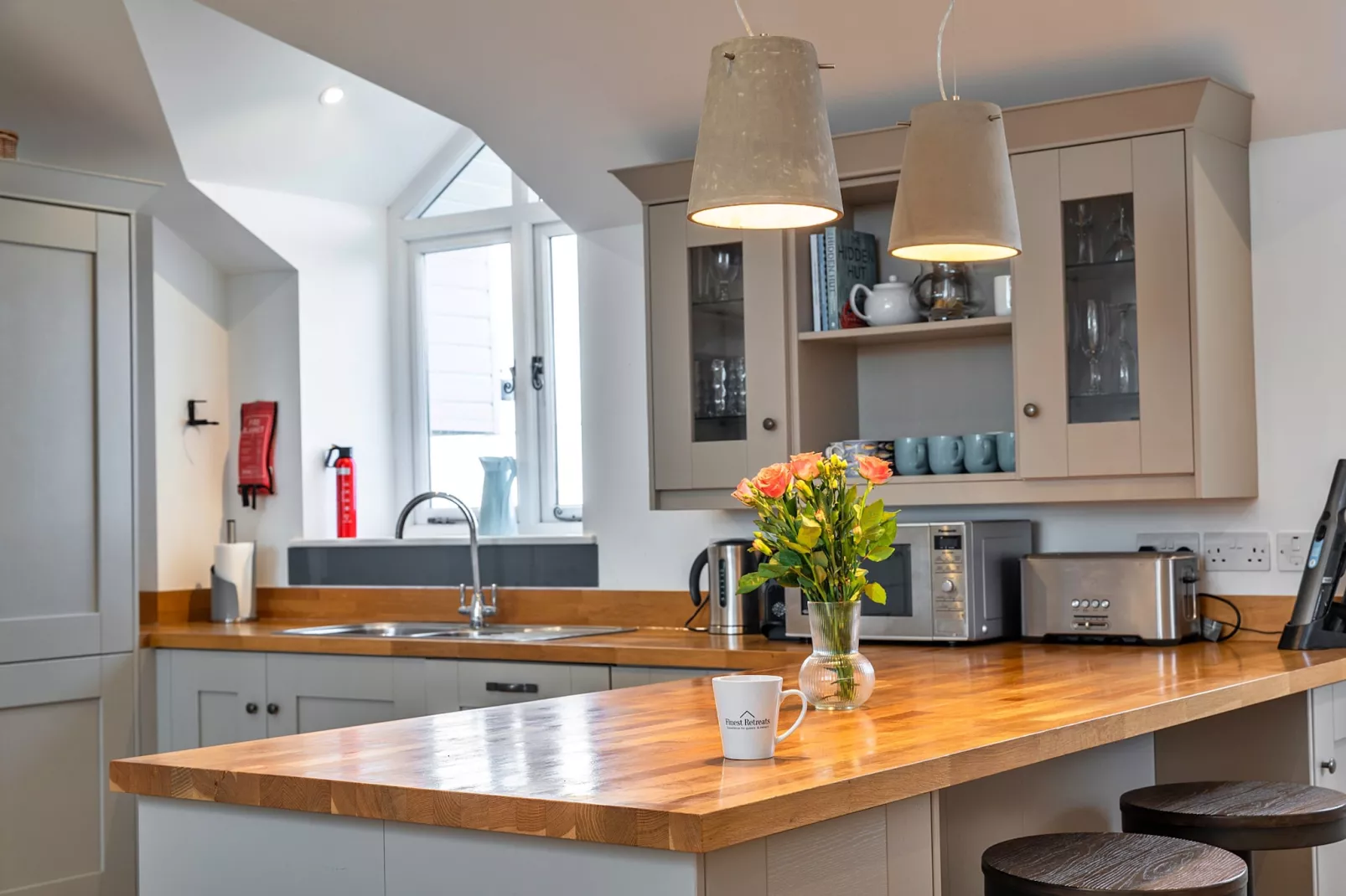 Dingles Cottage-Keuken
