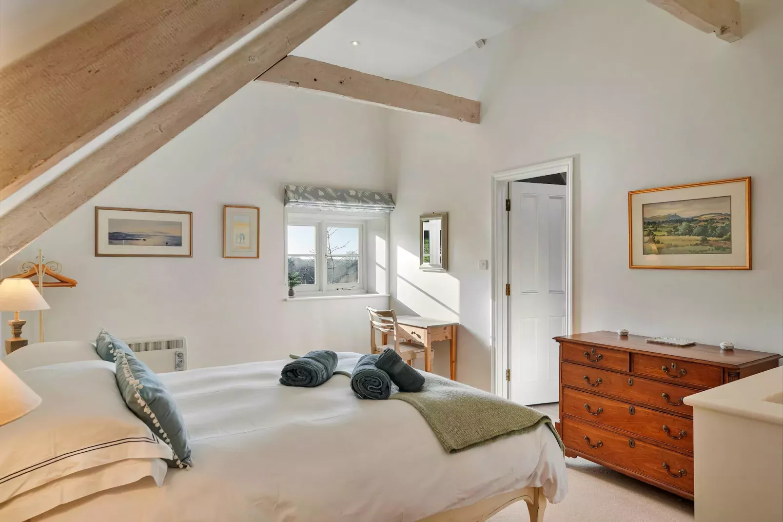 Stable Cottage at Yealmpton-Slaapkamer
